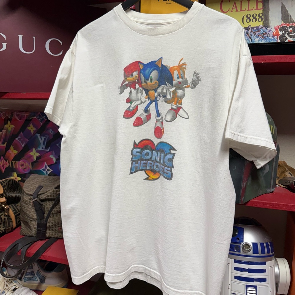 Vintage 00’ Sonic Hero’s Video Game T-Shirt Adult Size XLarge